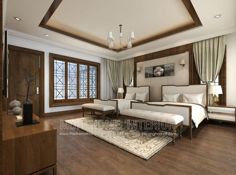 Giường ngủ có chân Giường ngủ có chân