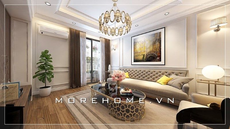 Ngoài công năng chính, bộ sofa được thiết kế theo phong cách hiện đại góp phần tô điểm tạo thêm sự tiện nghi cho các thành viên khi sử dụng.